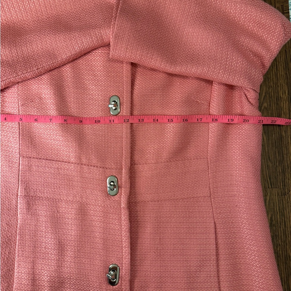 Vintage Mark Zunino Pink Women's Overcoat | L - Picture 8 of 15